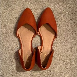 NEW Old Navy Burnt Orange Flats